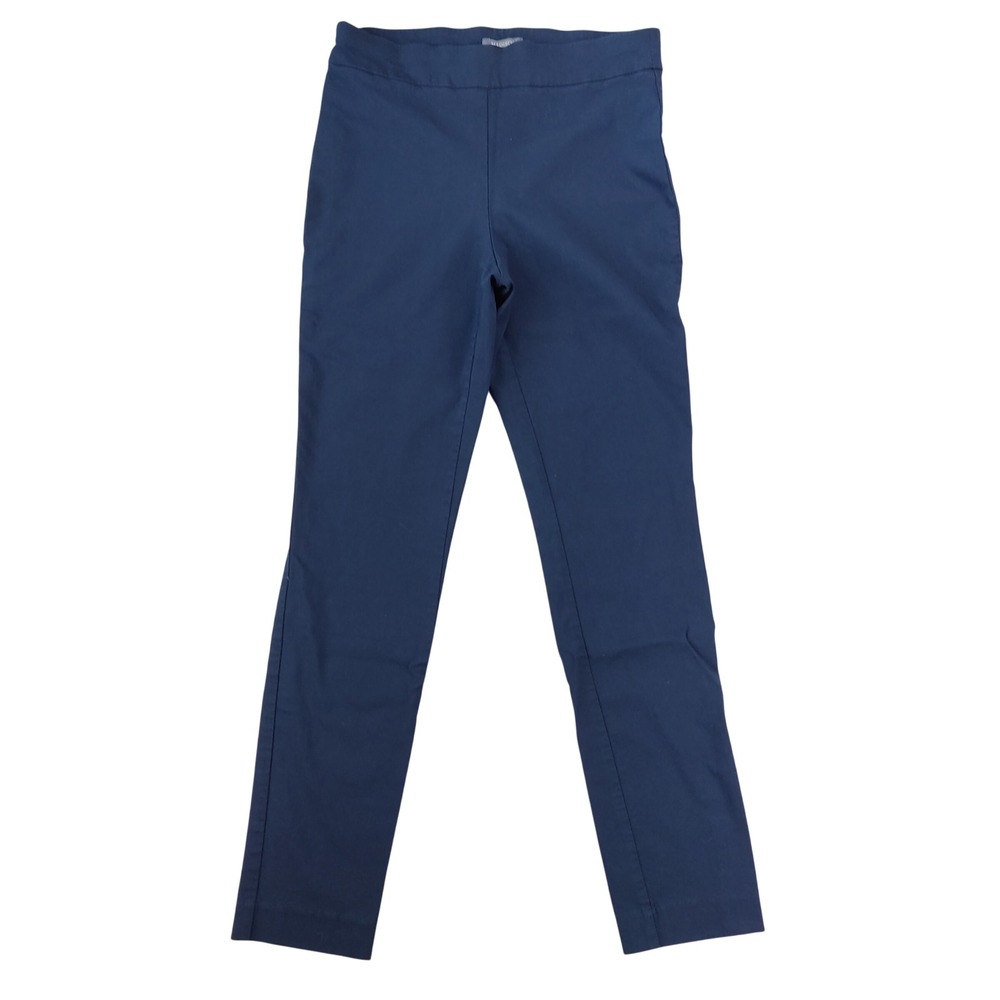 Madison Pants Womens 8 Navy Blue Pull On Slim Leg Stretch Professional Trousers